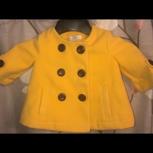 Maggie & Zoe Yellow Toddler Coat